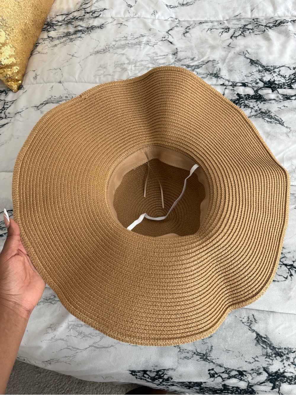 Straw Sun Hat - Picture 4 of 5